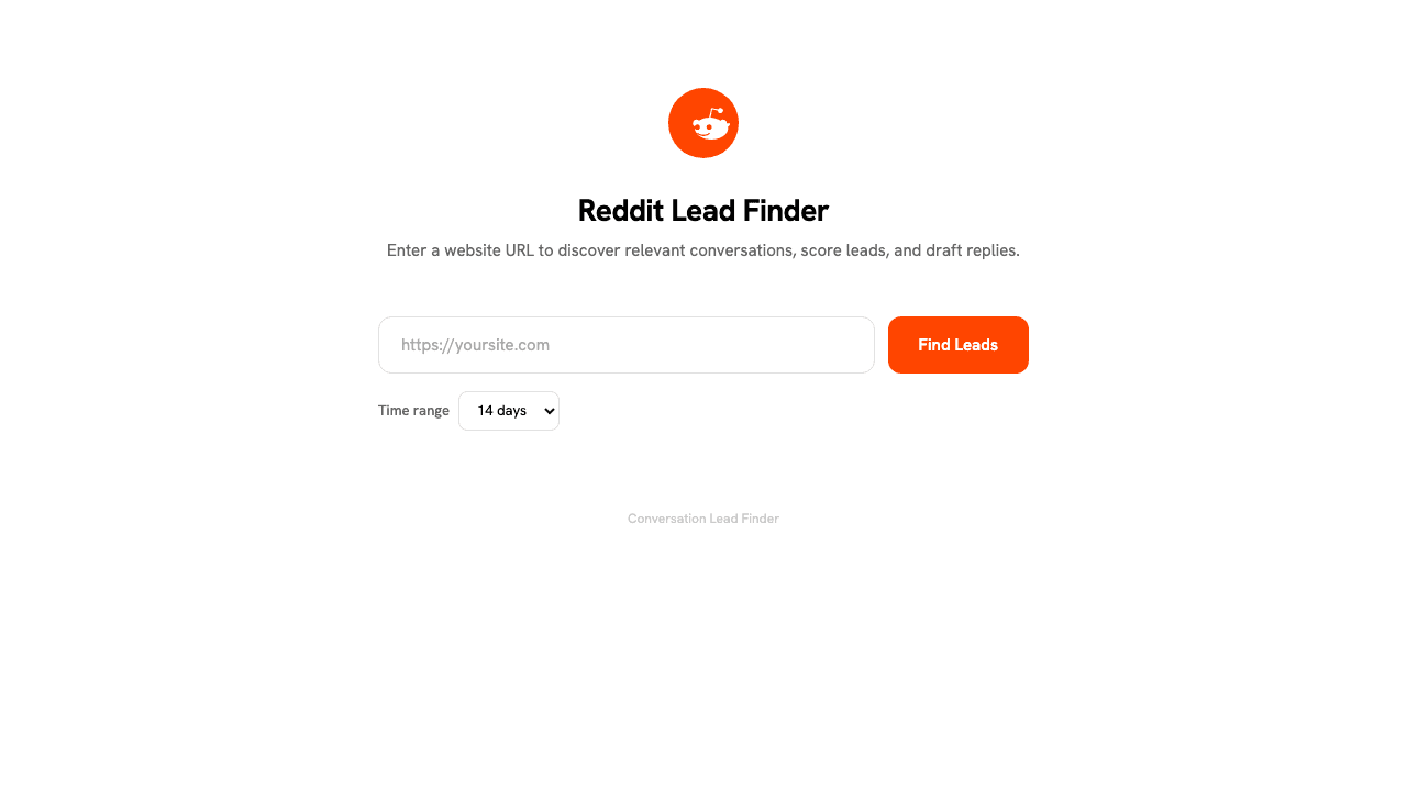 Reddit Leads App screenshot